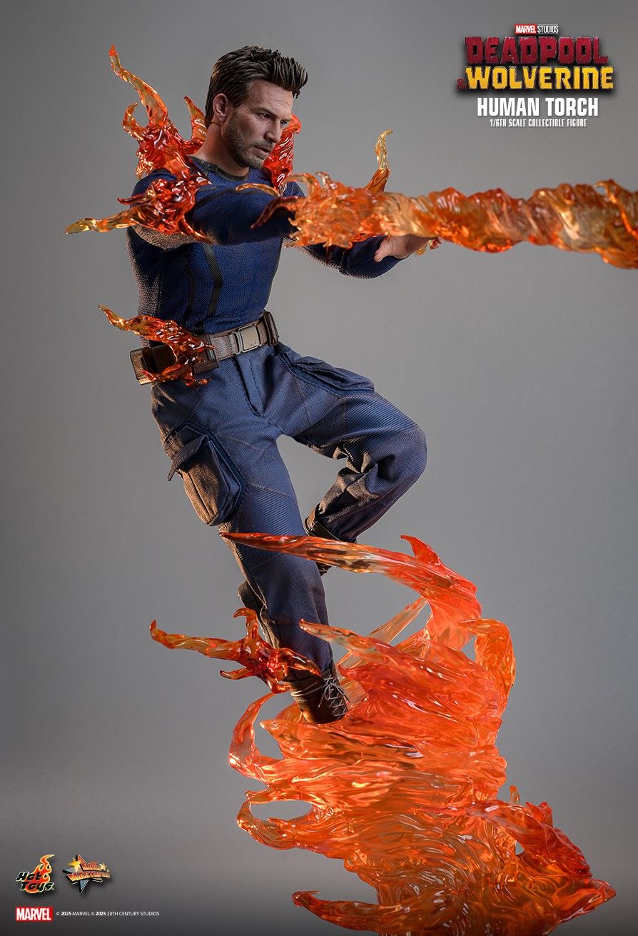 Hot Toys MMS789 - Marvel Comics - Deadpool & Wolverine - Human Torch 【Pre-Order】