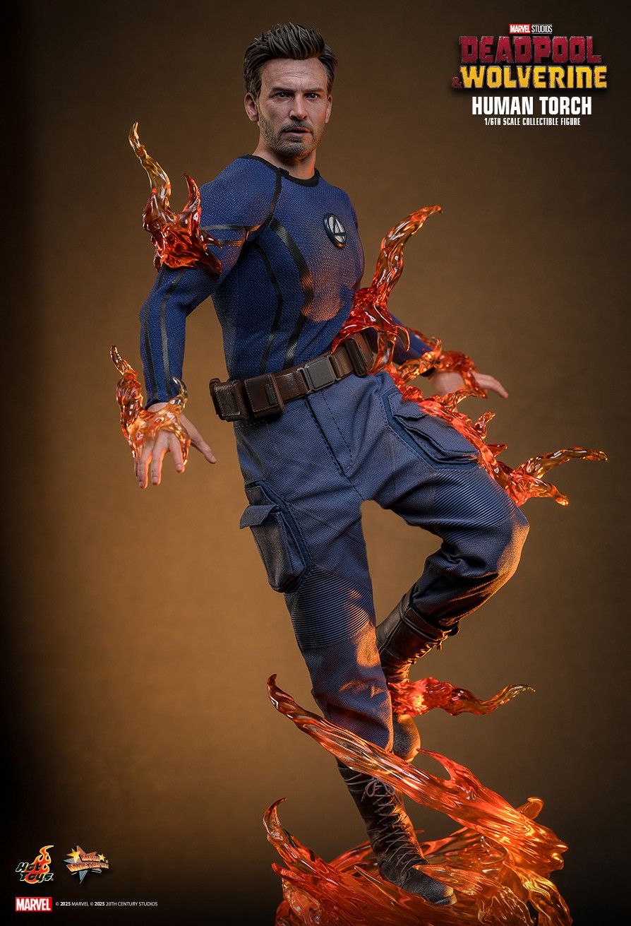 Hot Toys MMS789 - Marvel Comics - Deadpool & Wolverine - Human Torch 【Pre-Order】