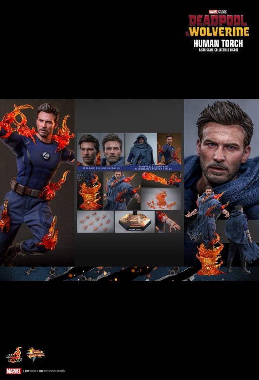 Hot Toys MMS789 - Marvel Comics - Deadpool & Wolverine - Human Torch 【Pre-Order】