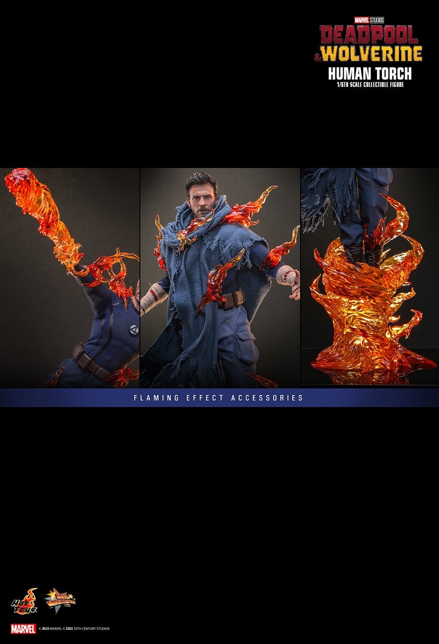 Hot Toys MMS789 - Marvel Comics - Deadpool & Wolverine - Human Torch 【Pre-Order】