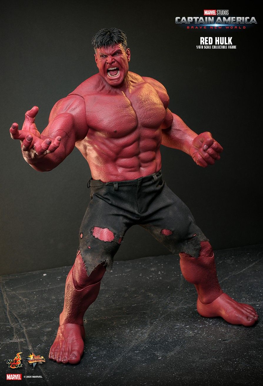 Hot Toys MMS797 - Marvel Comics - Captain America : Brave New World - Red Hulk Thaddeus Ross 【Pre-Order】