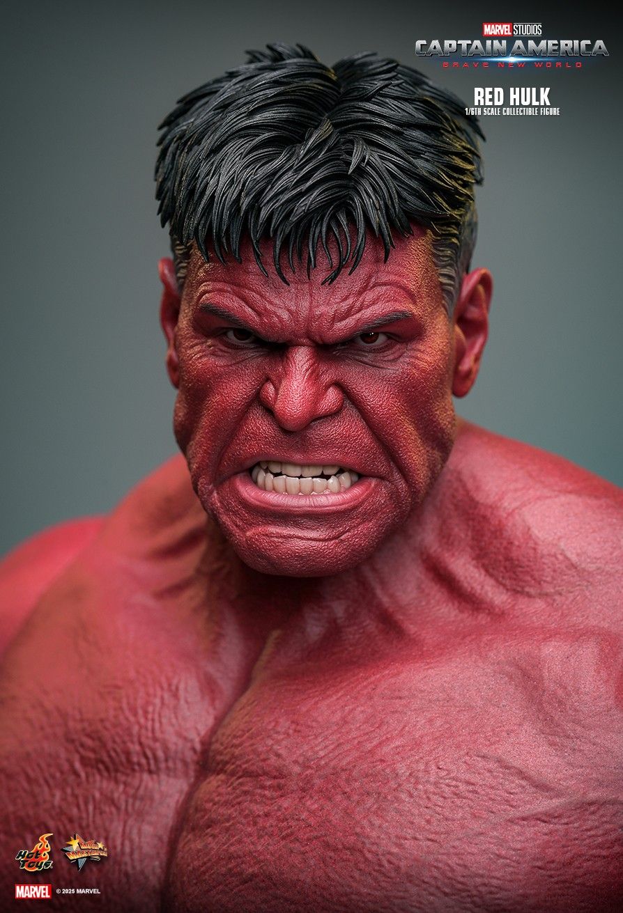 Hot Toys MMS797 - Marvel Comics - Captain America : Brave New World - Red Hulk Thaddeus Ross 【Pre-Order】