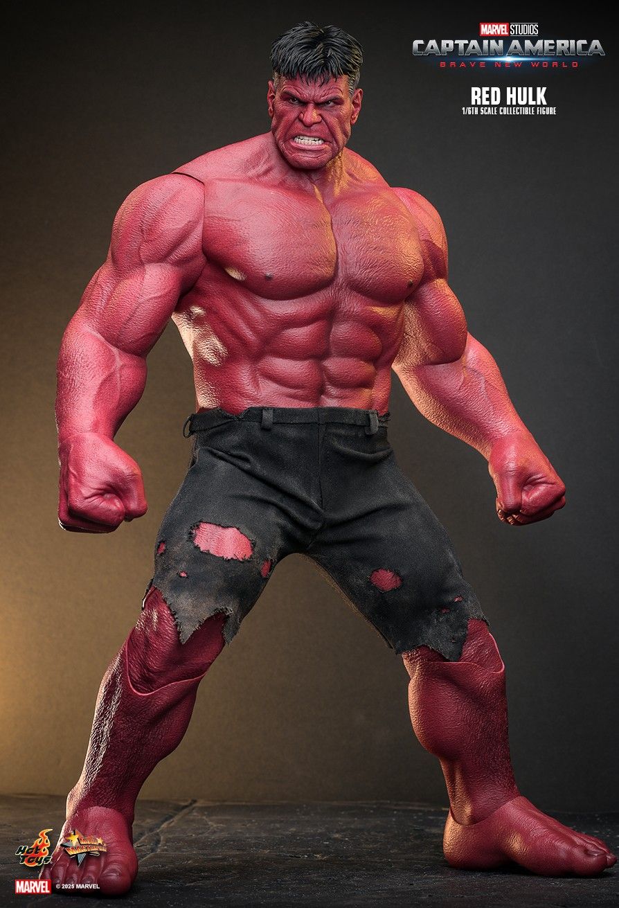 Hot Toys MMS797 - Marvel Comics - Captain America : Brave New World - Red Hulk Thaddeus Ross 【Pre-Order】