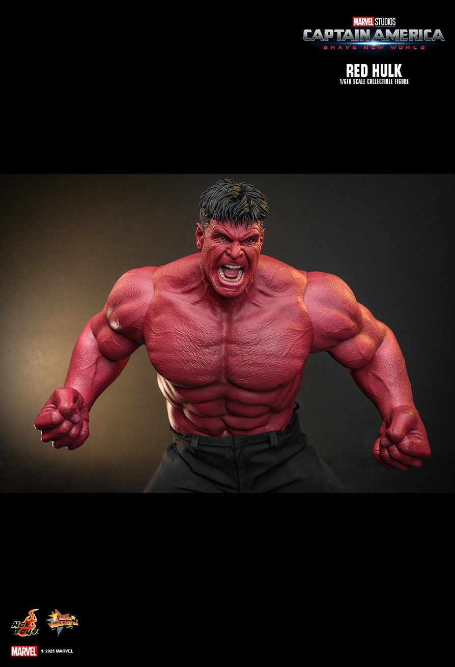 Hot Toys MMS797 - Marvel Comics - Captain America : Brave New World - Red Hulk Thaddeus Ross 【Pre-Order】