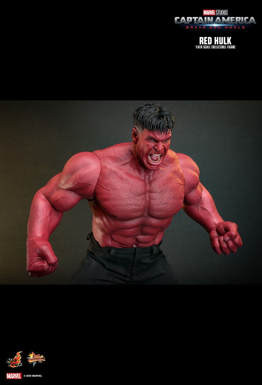 Hot Toys MMS797 - Marvel Comics - Captain America : Brave New World - Red Hulk Thaddeus Ross 【Pre-Order】