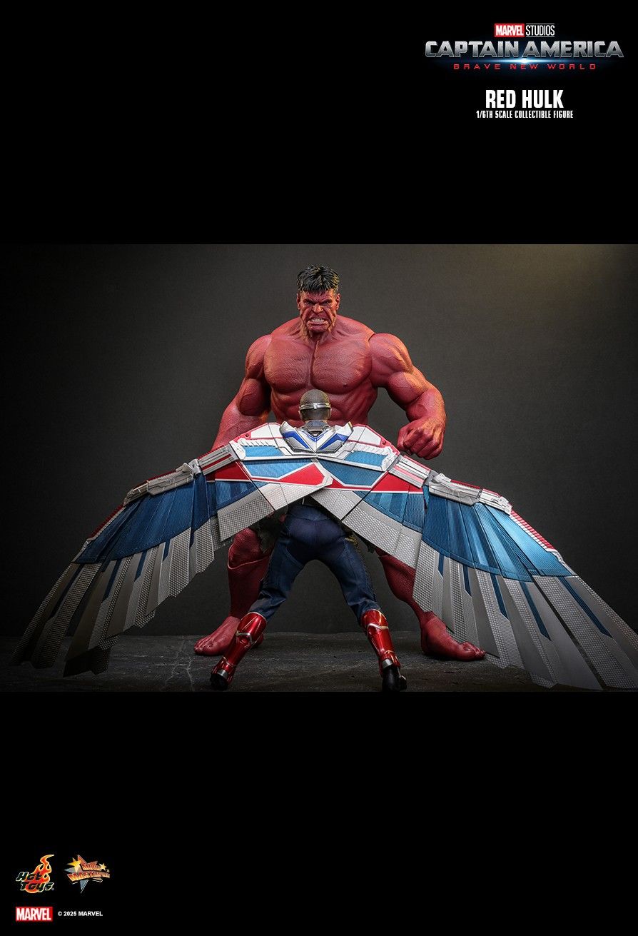 Hot Toys MMS797 - Marvel Comics - Captain America : Brave New World - Red Hulk Thaddeus Ross 【Pre-Order】