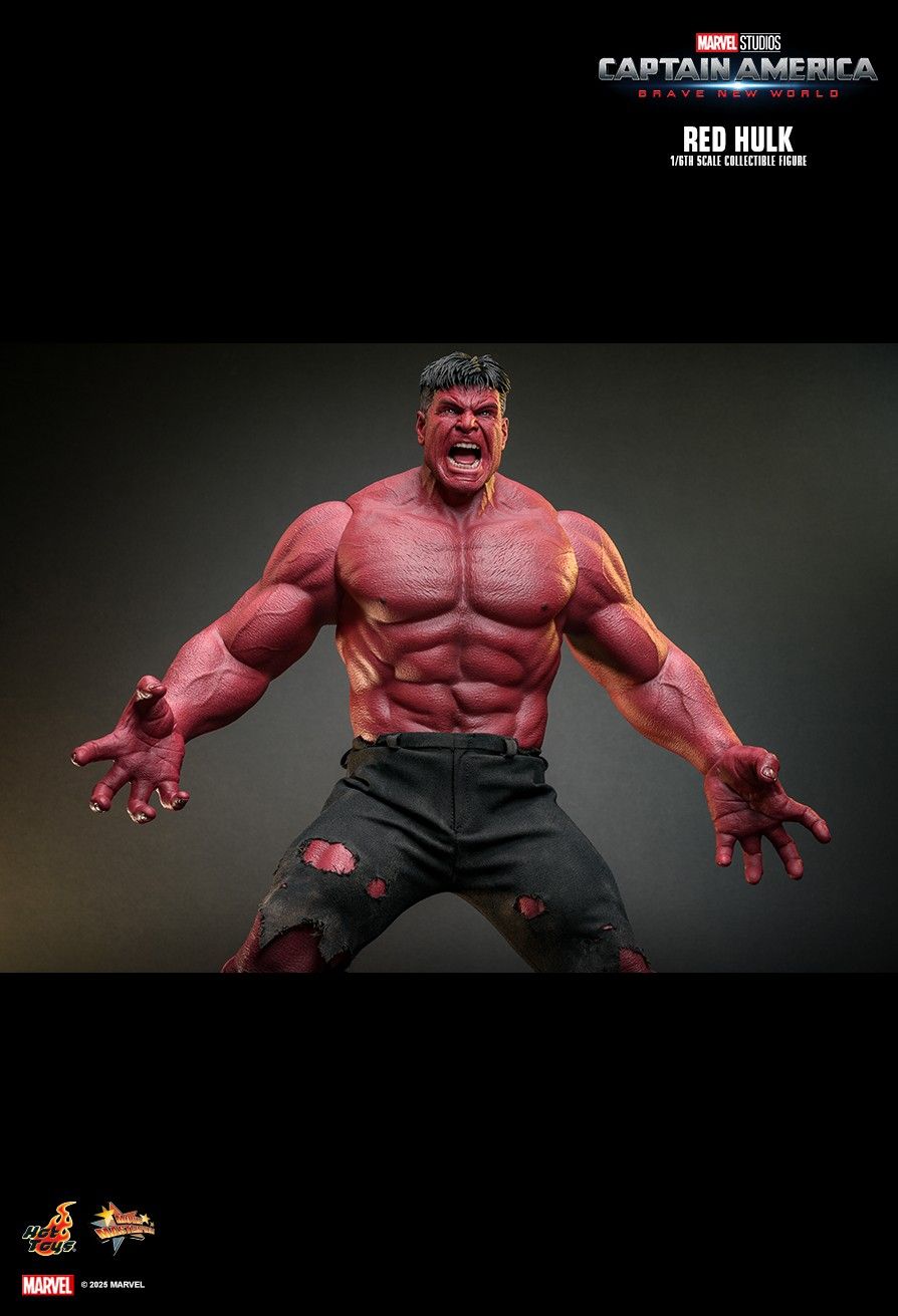 Hot Toys MMS797 - Marvel Comics - Captain America : Brave New World - Red Hulk Thaddeus Ross 【Pre-Order】