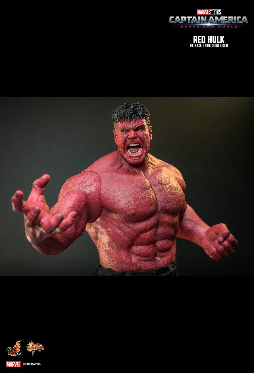 Hot Toys MMS797 - Marvel Comics - Captain America : Brave New World - Red Hulk Thaddeus Ross 【Pre-Order】