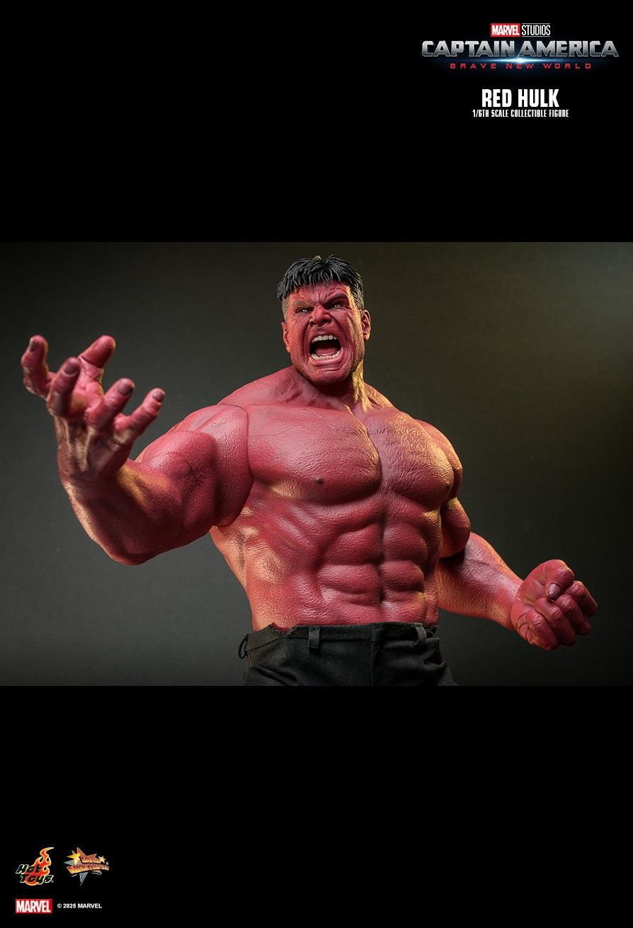 Hot Toys MMS797 - Marvel Comics - Captain America : Brave New World - Red Hulk Thaddeus Ross 【Pre-Order】