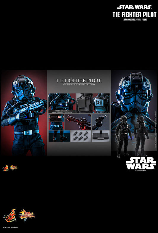 Hot Toys MMS798 - Star Wars : A New Hope - Tie Fighter Pilot 【Pre-Order】