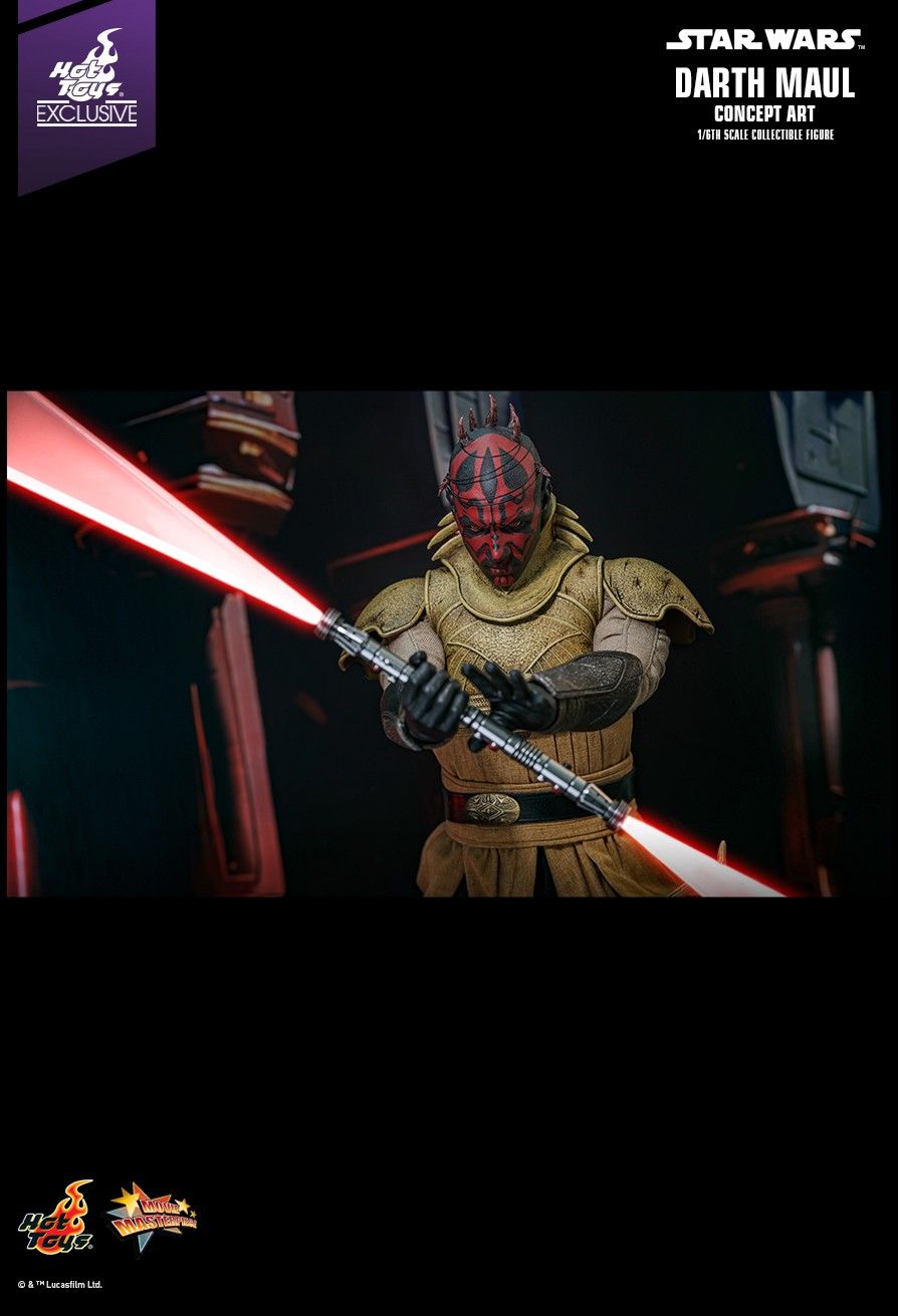 Hot Toys MMS778B - Star Wars : The Phantom Menace - Darth Maul Concept Art