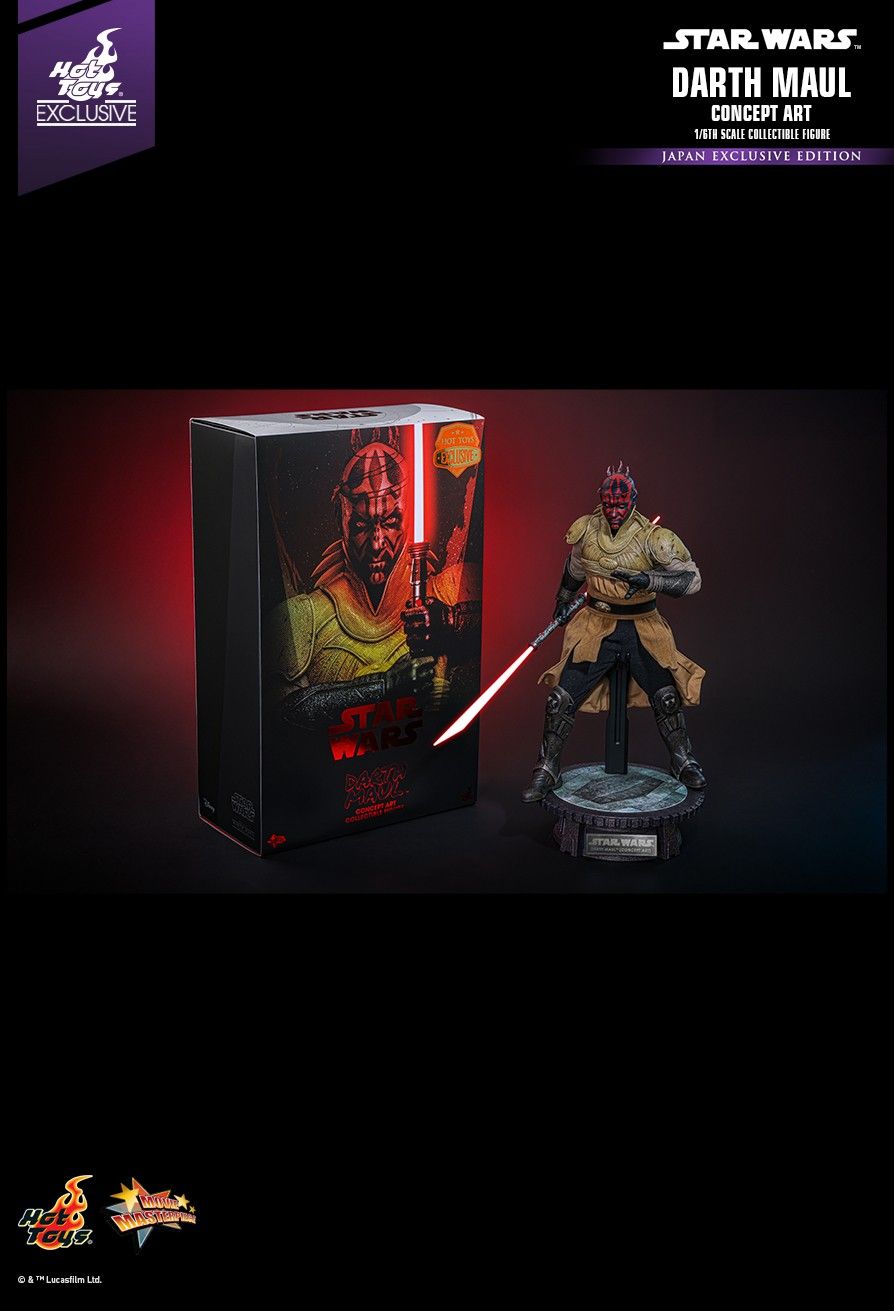 Hot Toys MMS778B - Star Wars : The Phantom Menace - Darth Maul Concept Art
