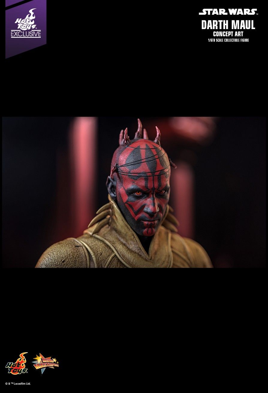 Hot Toys MMS778B - Star Wars : The Phantom Menace - Darth Maul Concept Art