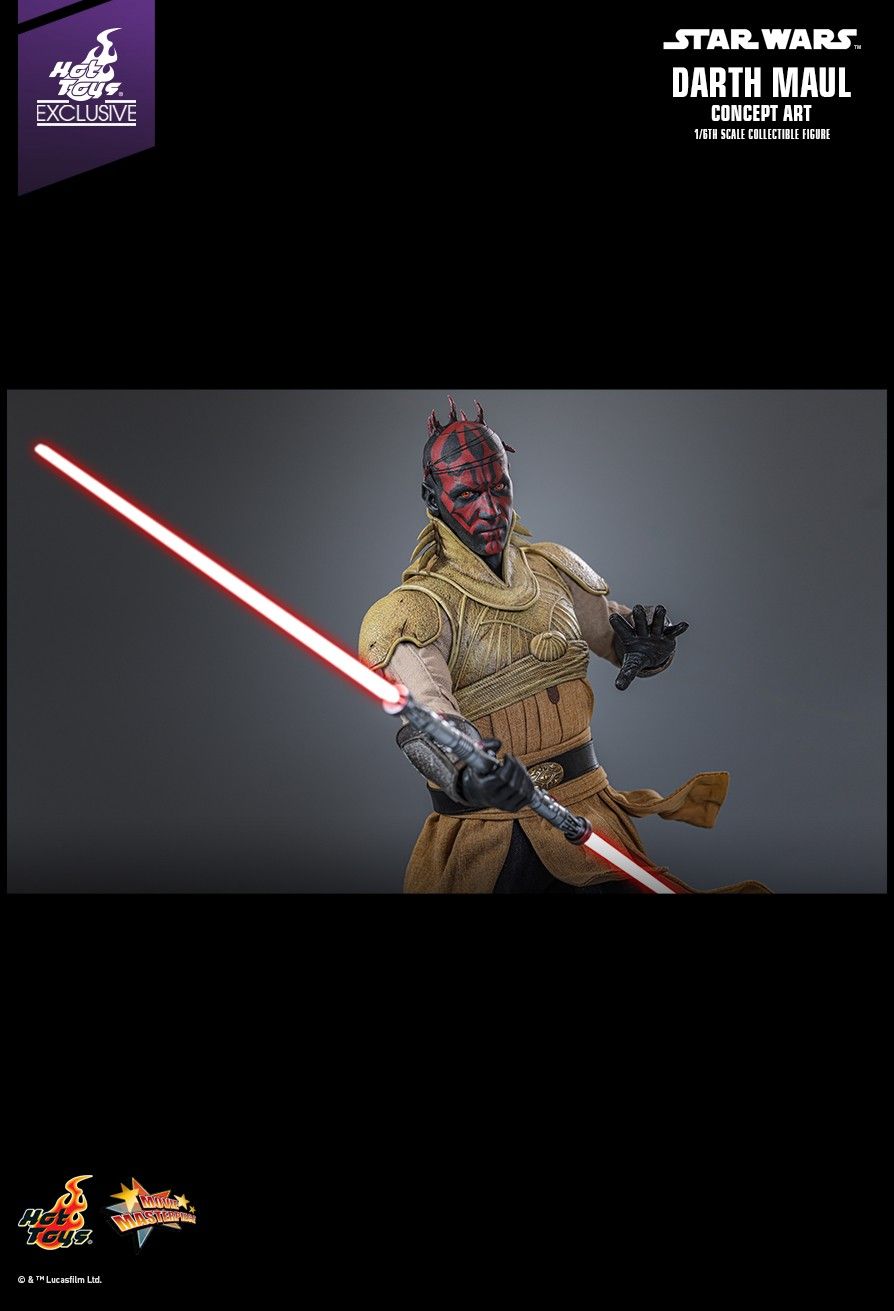 Hot Toys MMS778B - Star Wars : The Phantom Menace - Darth Maul Concept Art