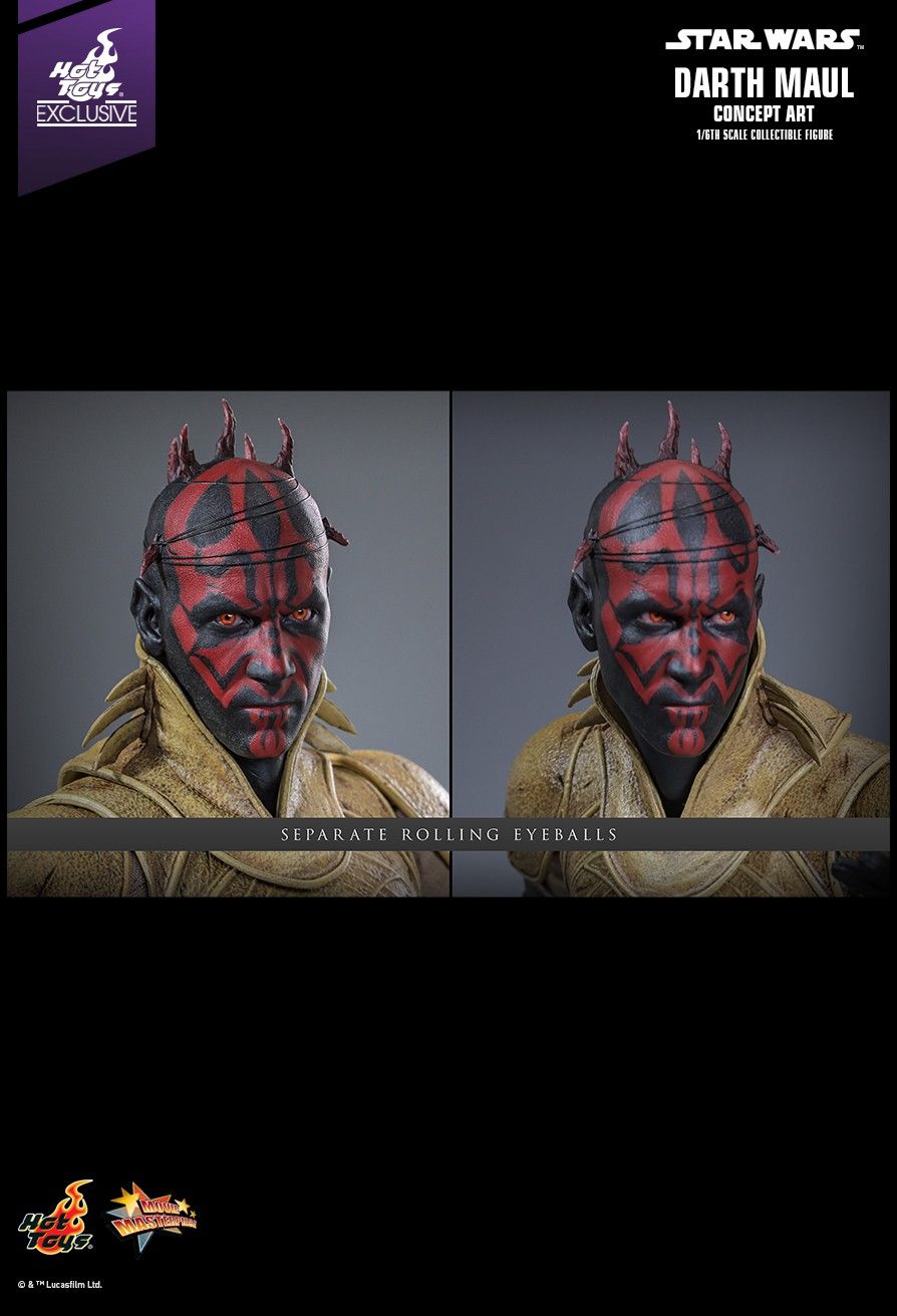 Hot Toys MMS778B - Star Wars : The Phantom Menace - Darth Maul Concept Art