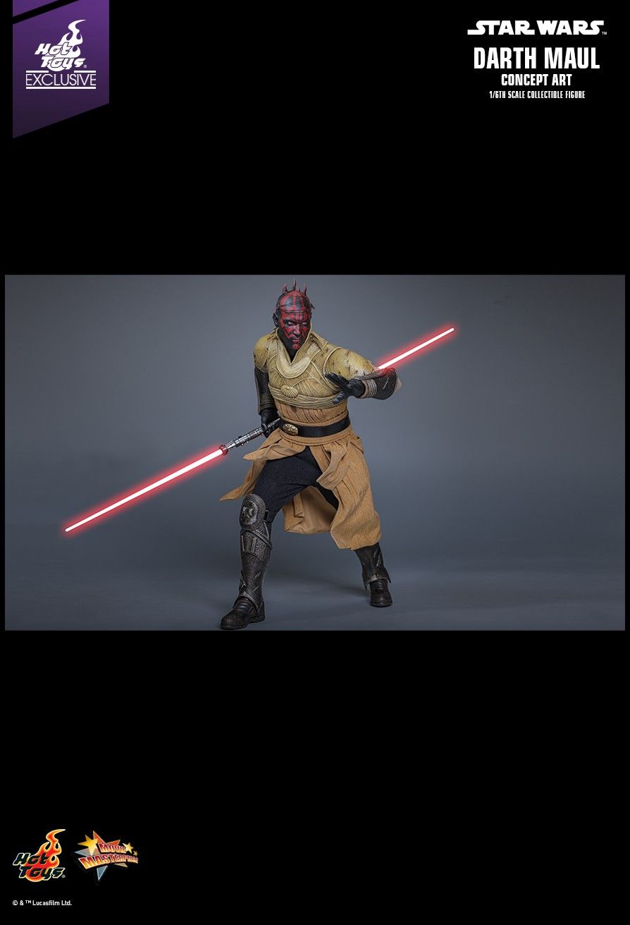 Hot Toys MMS778B - Star Wars : The Phantom Menace - Darth Maul Concept Art