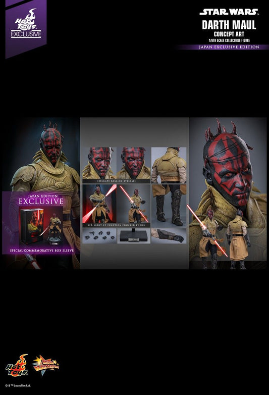 Hot Toys MMS778B - Star Wars : The Phantom Menace - Darth Maul Concept Art