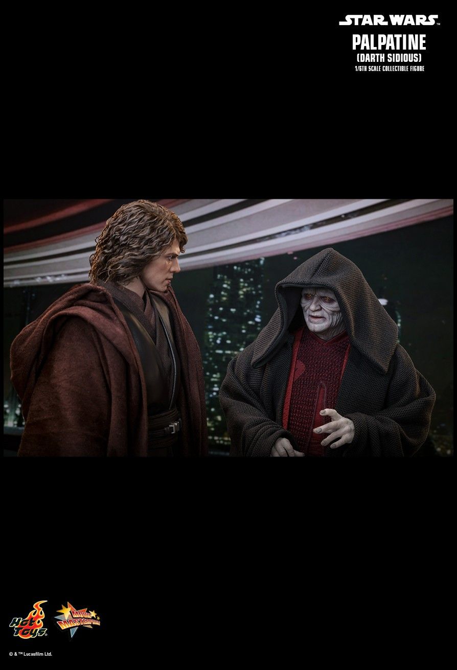 Hot Toys MMS805 - Star Wars : Revenge Of The Sith - Palpatine Darth Sidious 【Pre-Order】