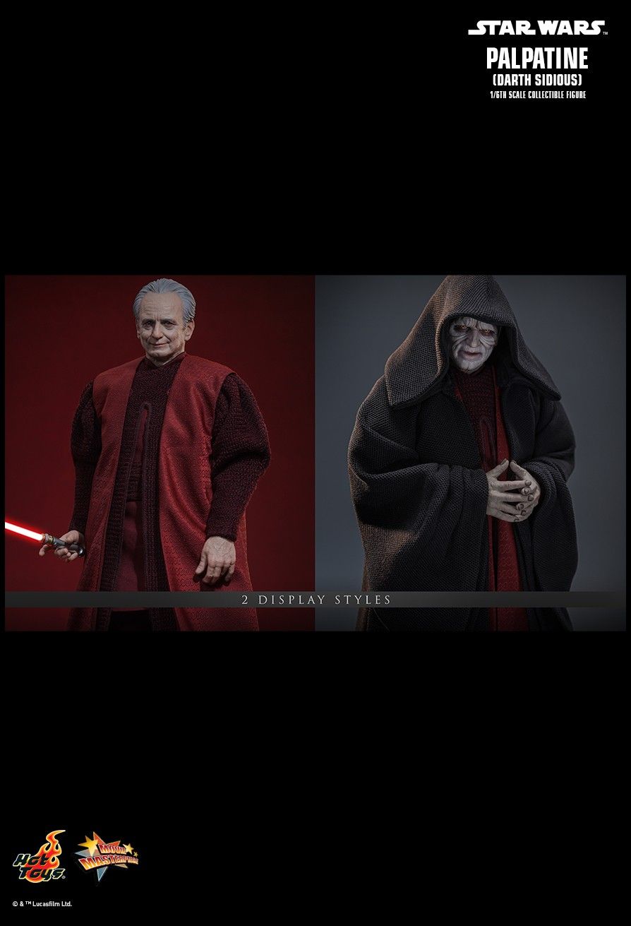 Hot Toys MMS805 - Star Wars : Revenge Of The Sith - Palpatine Darth Sidious 【Pre-Order】