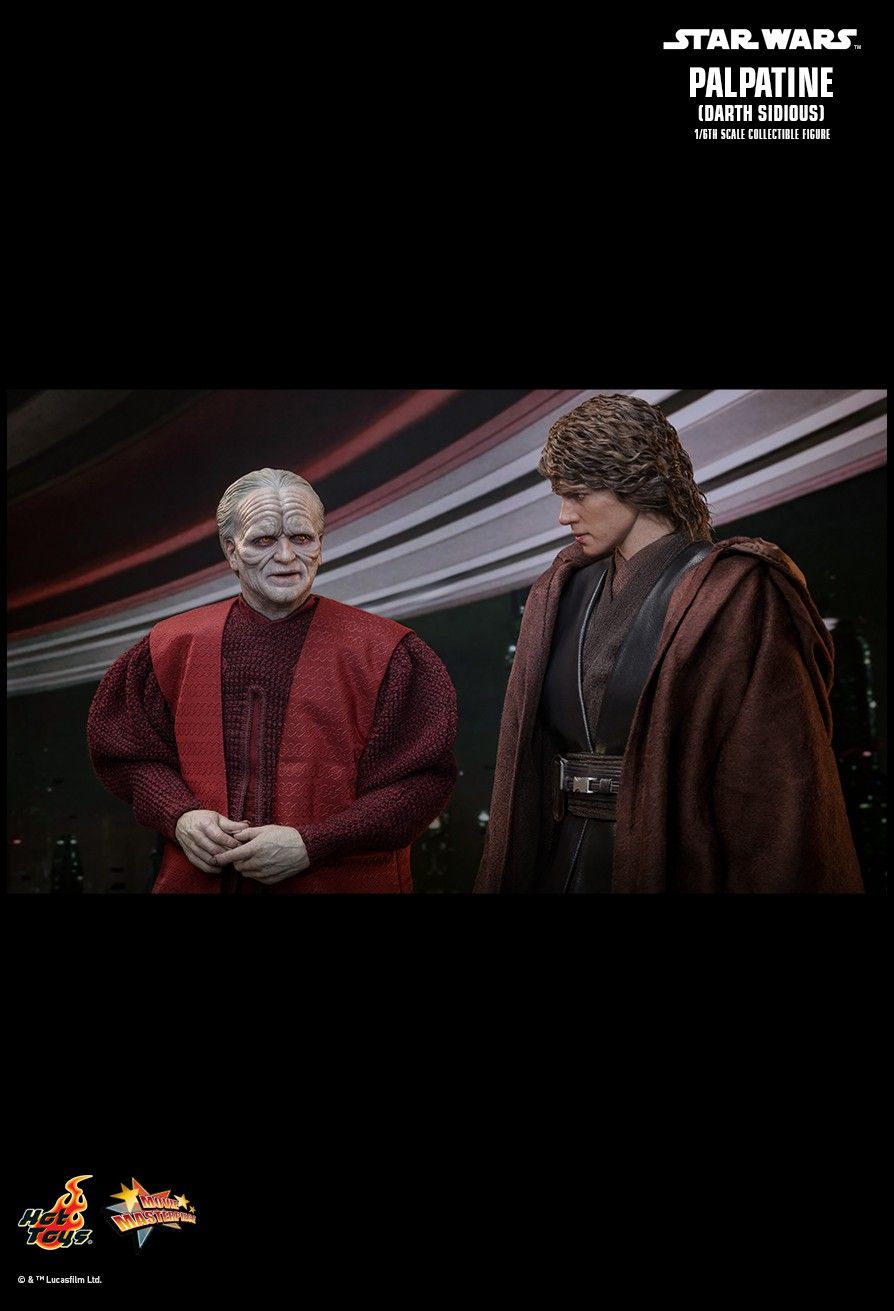 Hot Toys MMS805 - Star Wars : Revenge Of The Sith - Palpatine Darth Sidious 【Pre-Order】
