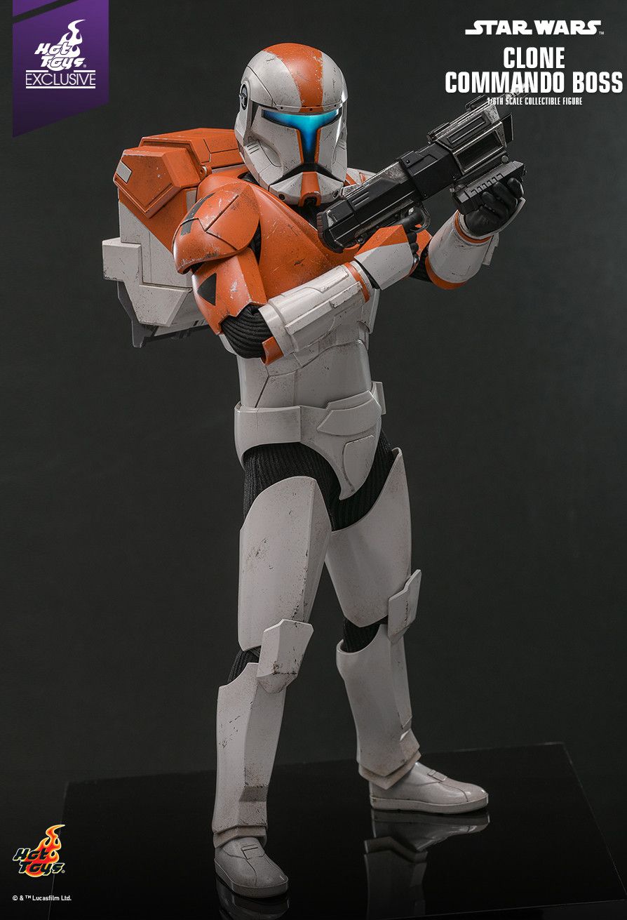 Hot Toys TMS151 - Star Wars : The Clone War - Clone Commando Boss