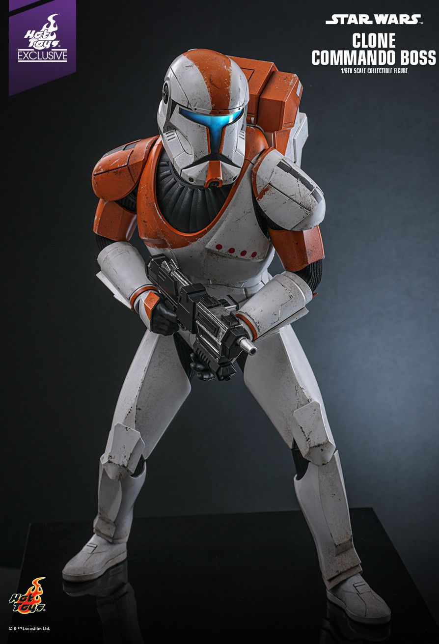 Hot Toys TMS151 - Star Wars : The Clone War - Clone Commando Boss