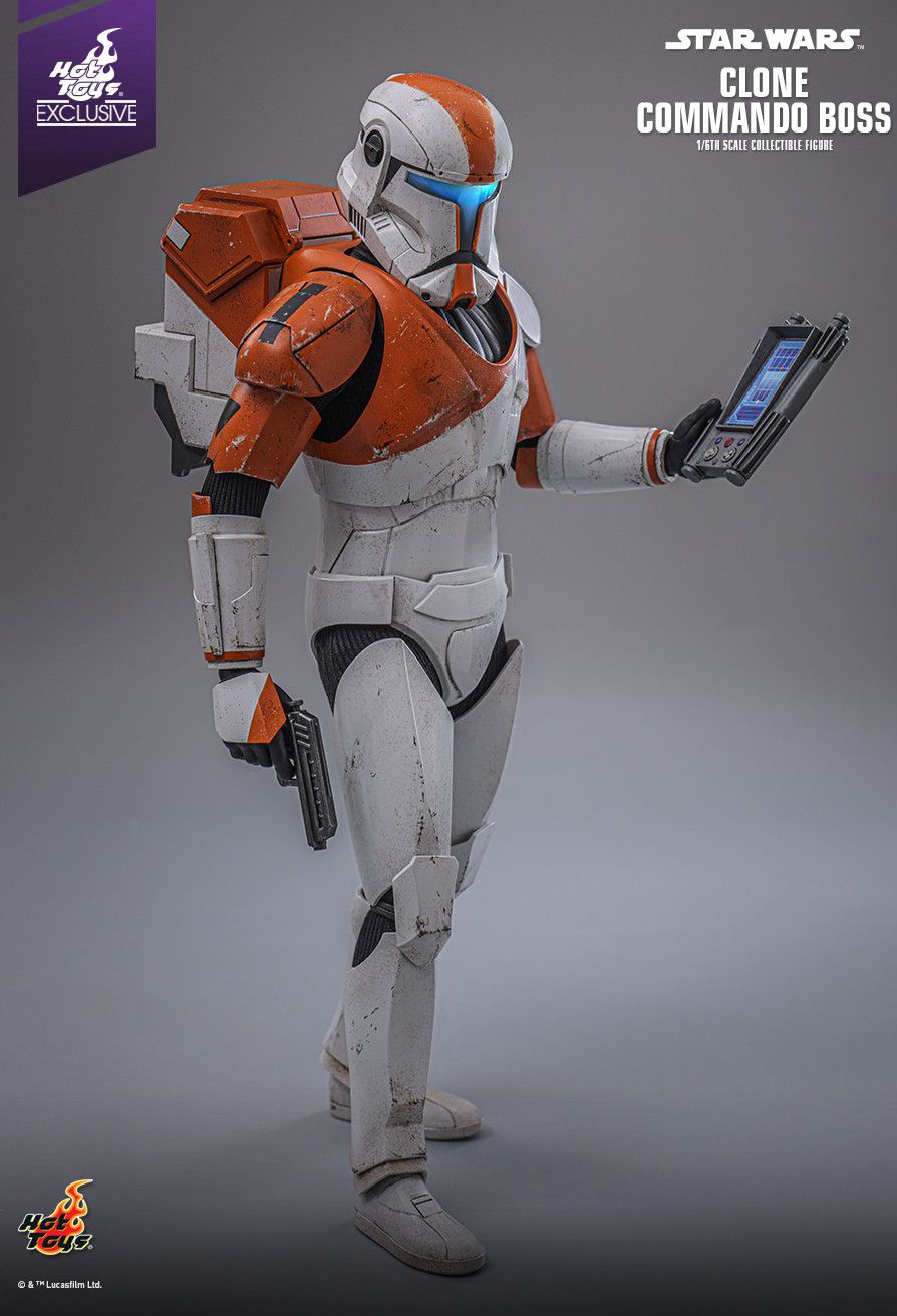 Hot Toys TMS151 - Star Wars : The Clone War - Clone Commando Boss