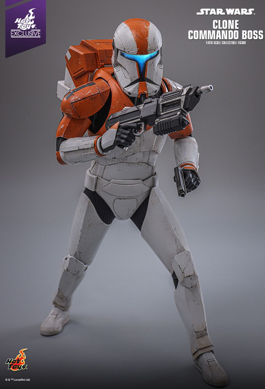 Hot Toys TMS151 - Star Wars : The Clone War - Clone Commando Boss