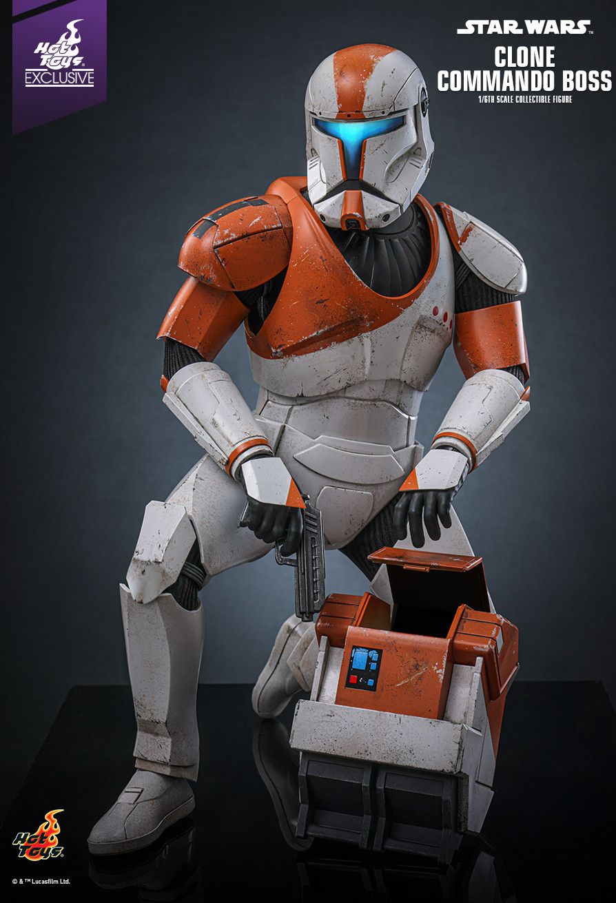 Hot Toys TMS151 - Star Wars : The Clone War - Clone Commando Boss