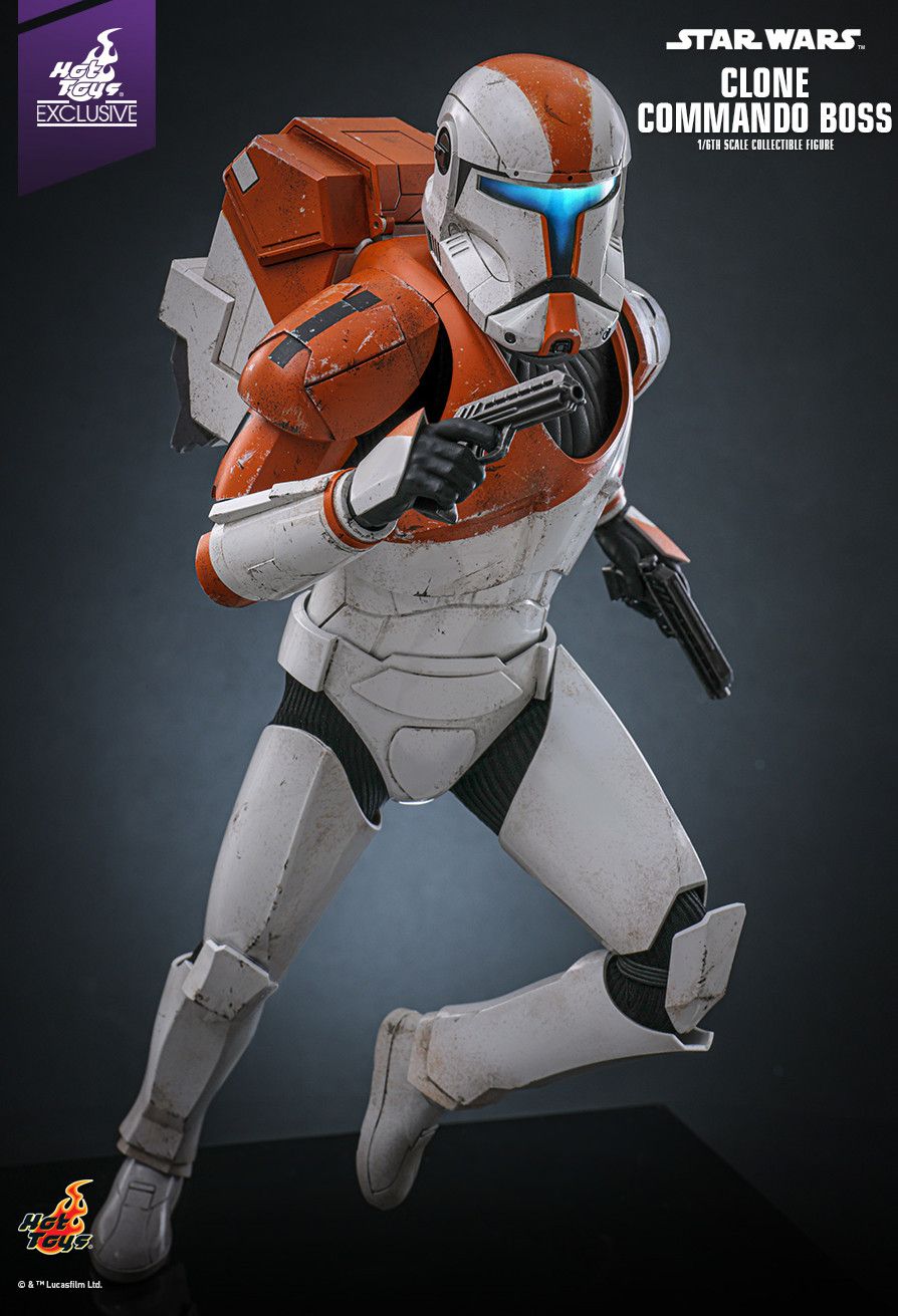 Hot Toys TMS151 - Star Wars : The Clone War - Clone Commando Boss