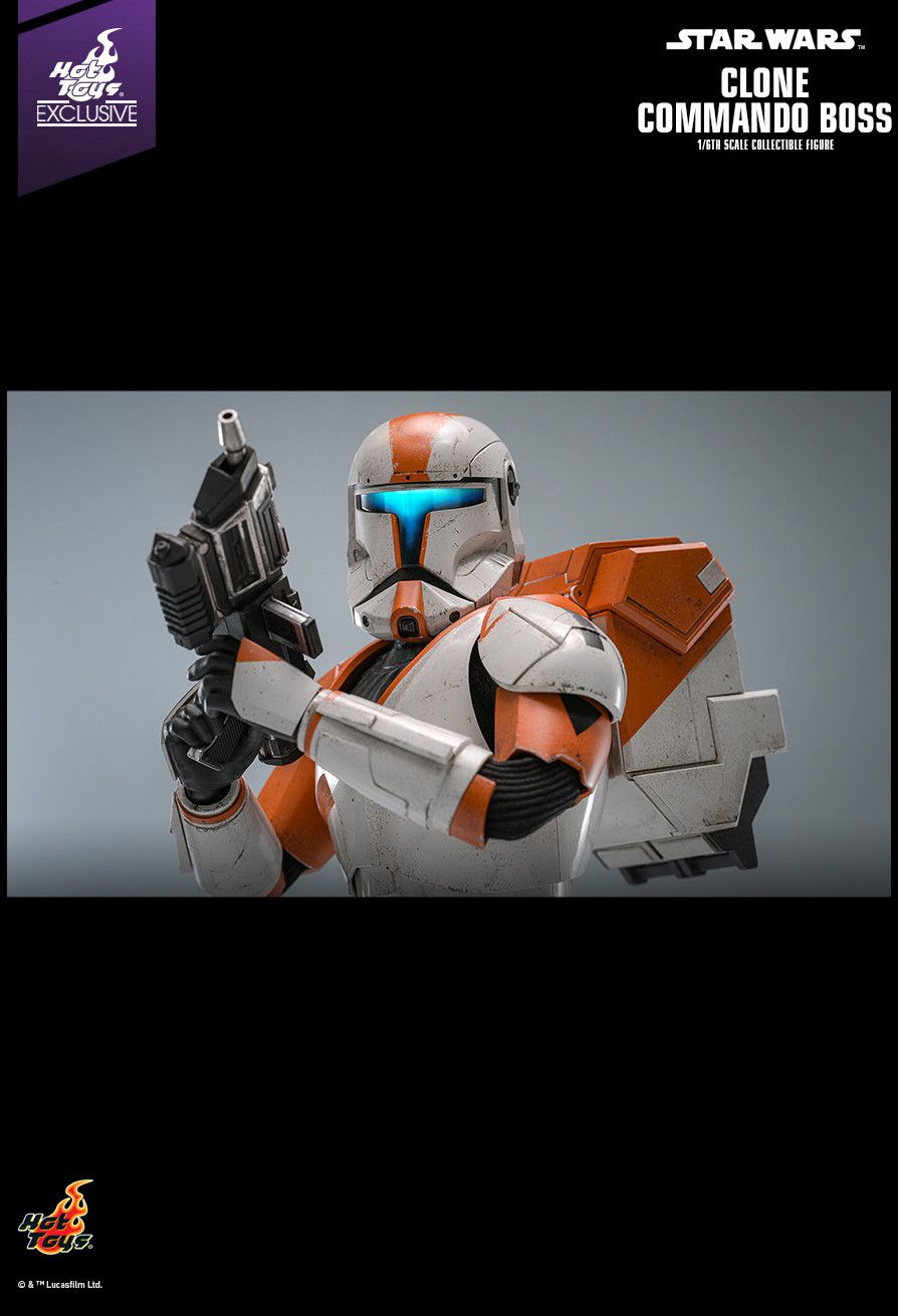 Hot Toys TMS151 - Star Wars : The Clone War - Clone Commando Boss
