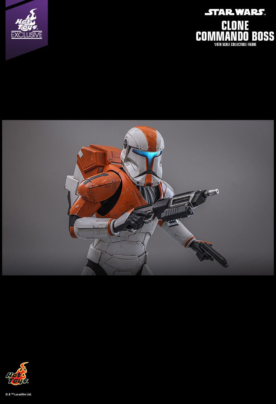 Hot Toys TMS151 - Star Wars : The Clone War - Clone Commando Boss