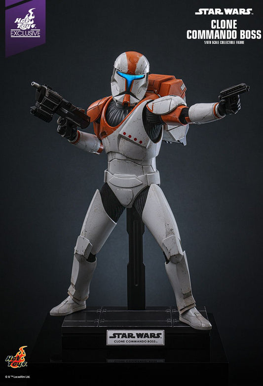 Hot Toys TMS151 - Star Wars : The Clone War - Clone Commando Boss