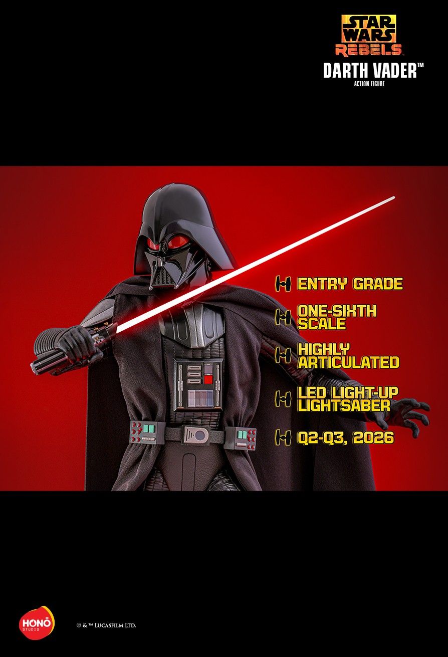 Hot Toys HS10 - Star Wars : Rebels - Darth Vader 【Pre-Order】