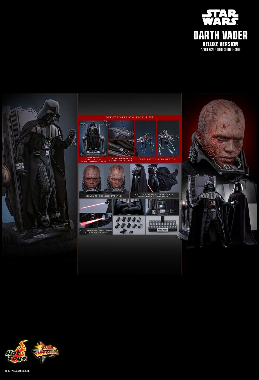 Hot Toys MMS811 - Star Wars : Revenge Of The Sith - Darth Vader Deluxe Version 【Pre-Order】