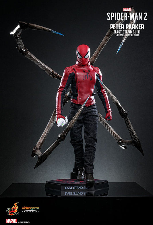 Hot Toys VGM71 - Marvel's Spider Man 2 - Peter Parker Last Stand Suit