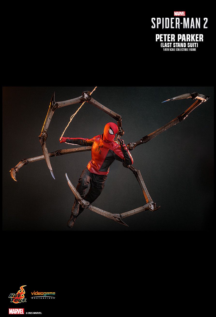 Hot Toys VGM71 - Marvel's Spider Man 2 - Peter Parker Last Stand Suit