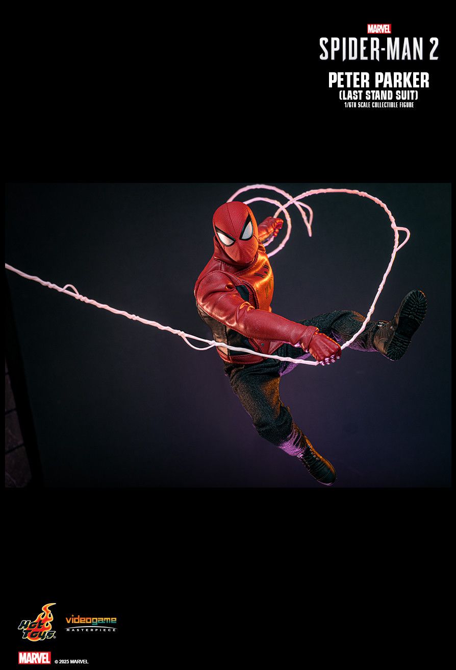 Hot Toys VGM71 - Marvel's Spider Man 2 - Peter Parker Last Stand Suit