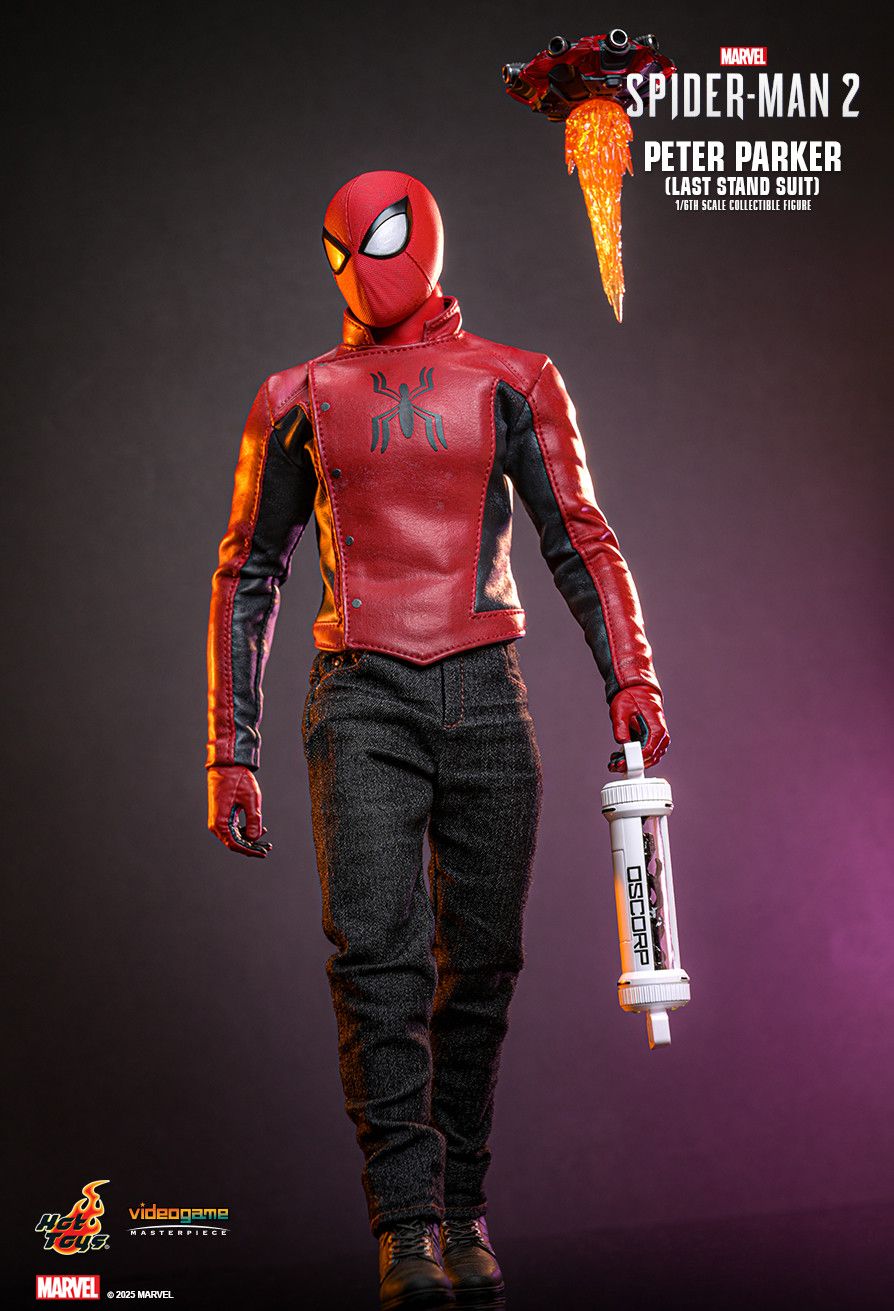 Hot Toys VGM71 - Marvel's Spider Man 2 - Peter Parker Last Stand Suit