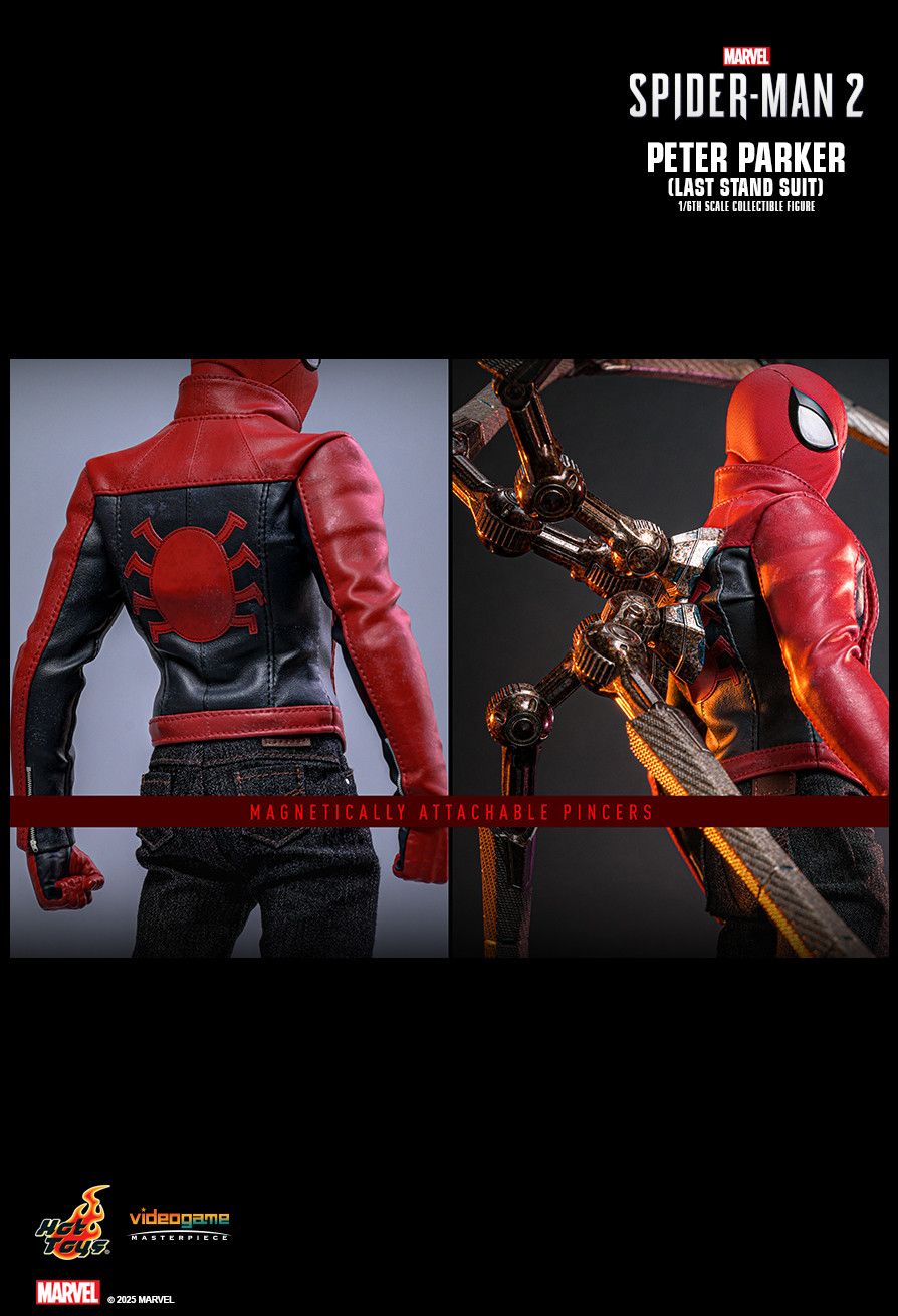 Hot Toys VGM71 - Marvel's Spider Man 2 - Peter Parker Last Stand Suit
