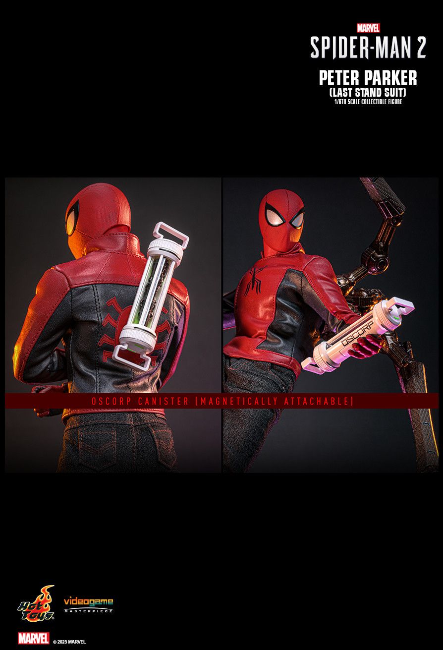 Hot Toys VGM71 - Marvel's Spider Man 2 - Peter Parker Last Stand Suit