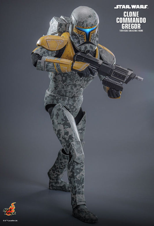 Hot Toys TMS155 - Star Wars : The Clone Wars - Clone Commando Gregor 【Pre-Order】