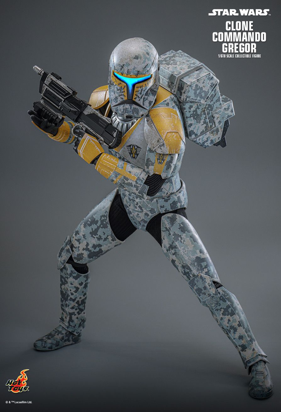 Hot Toys TMS155 - Star Wars : The Clone Wars - Clone Commando Gregor 【Pre-Order】