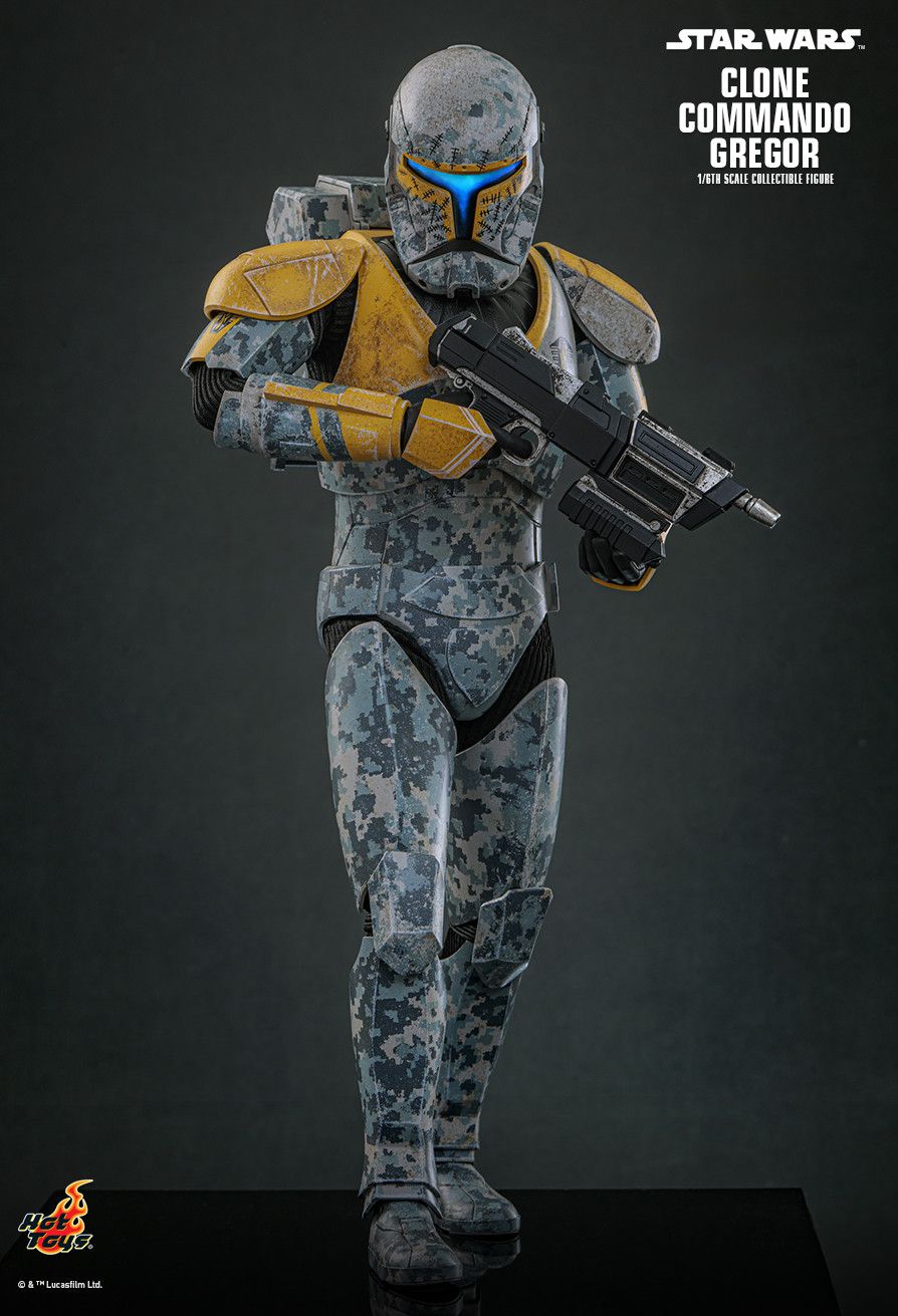 Hot Toys TMS155 - Star Wars : The Clone Wars - Clone Commando Gregor 【Pre-Order】