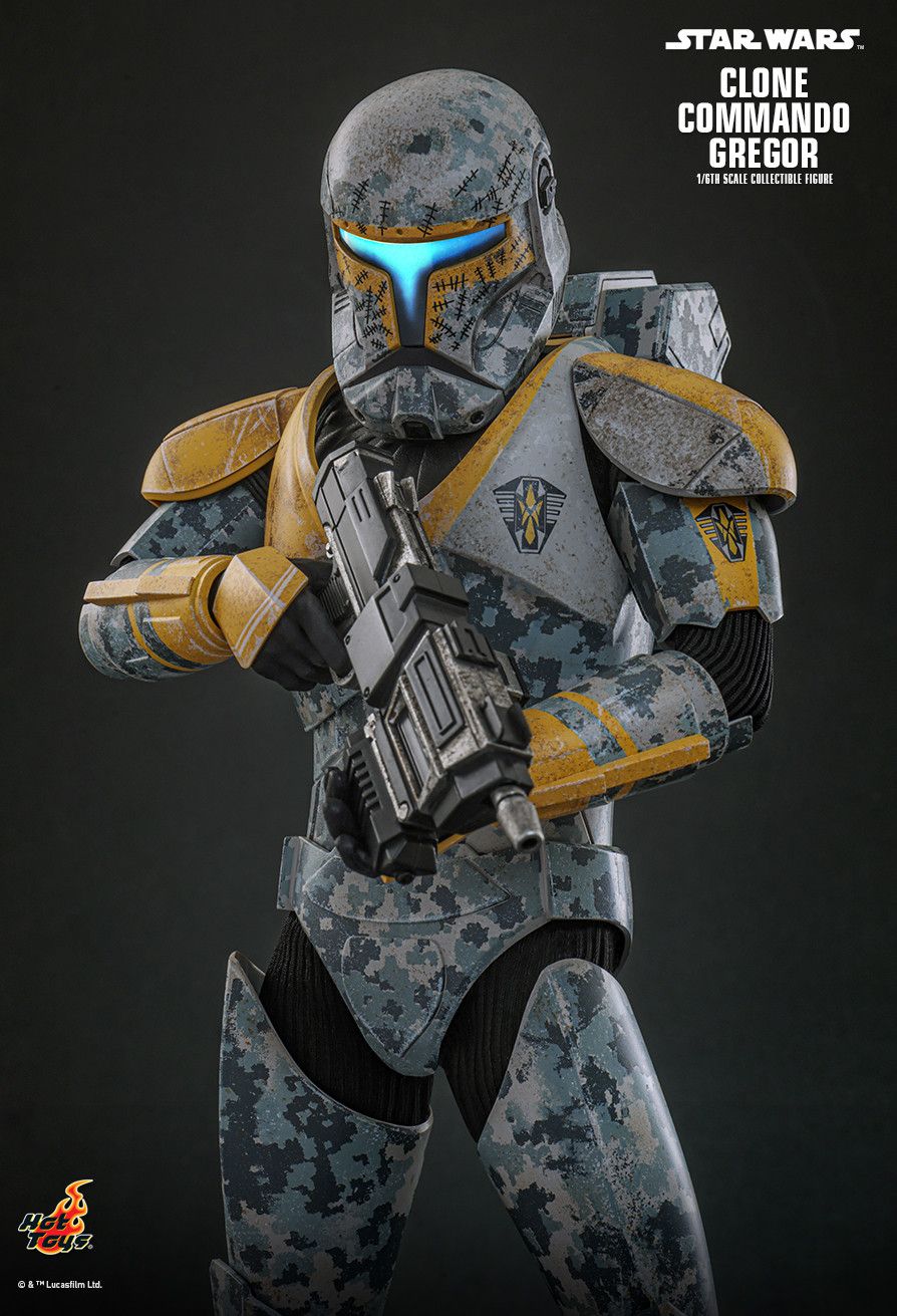 Hot Toys TMS155 - Star Wars : The Clone Wars - Clone Commando Gregor 【Pre-Order】