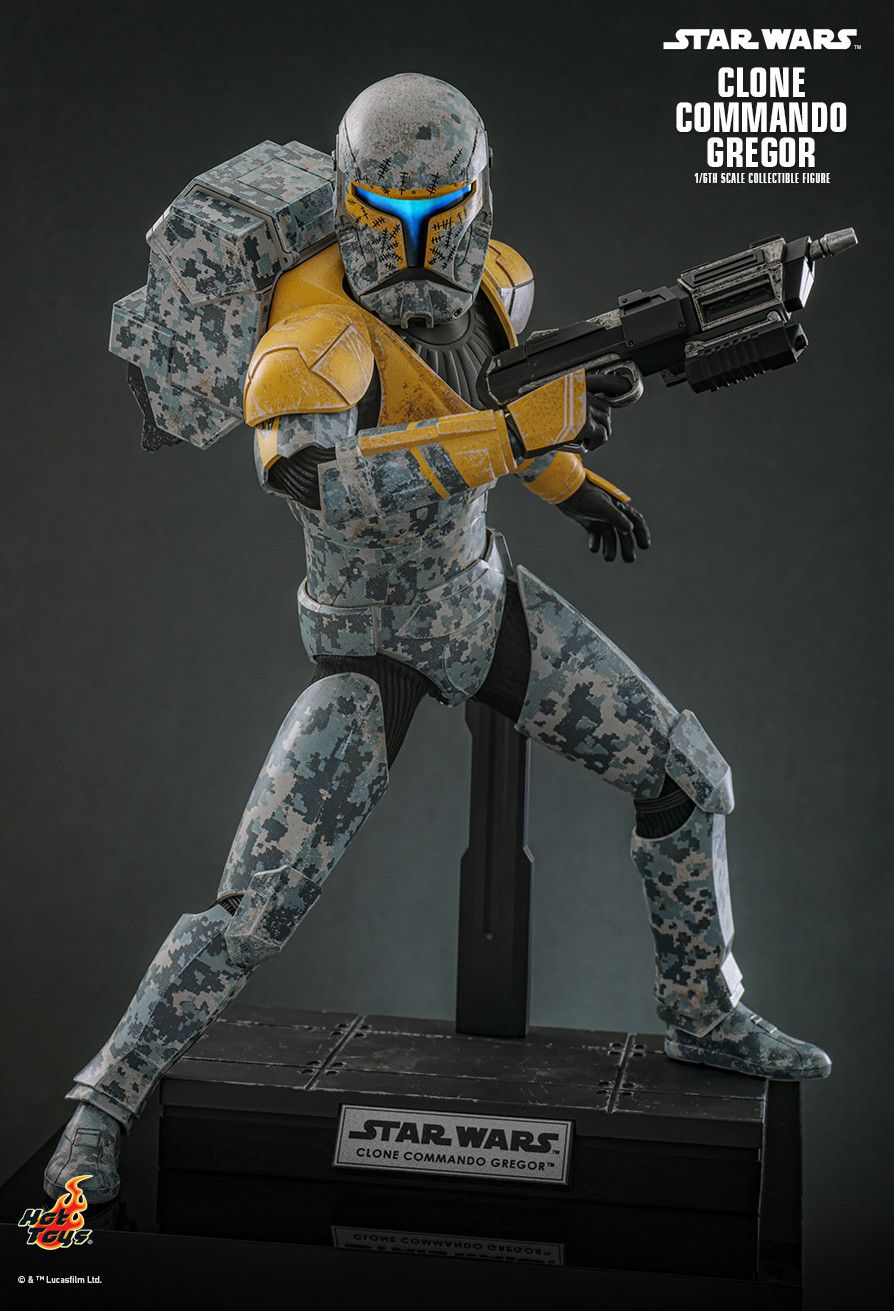 Hot Toys TMS155 - Star Wars : The Clone Wars - Clone Commando Gregor 【Pre-Order】