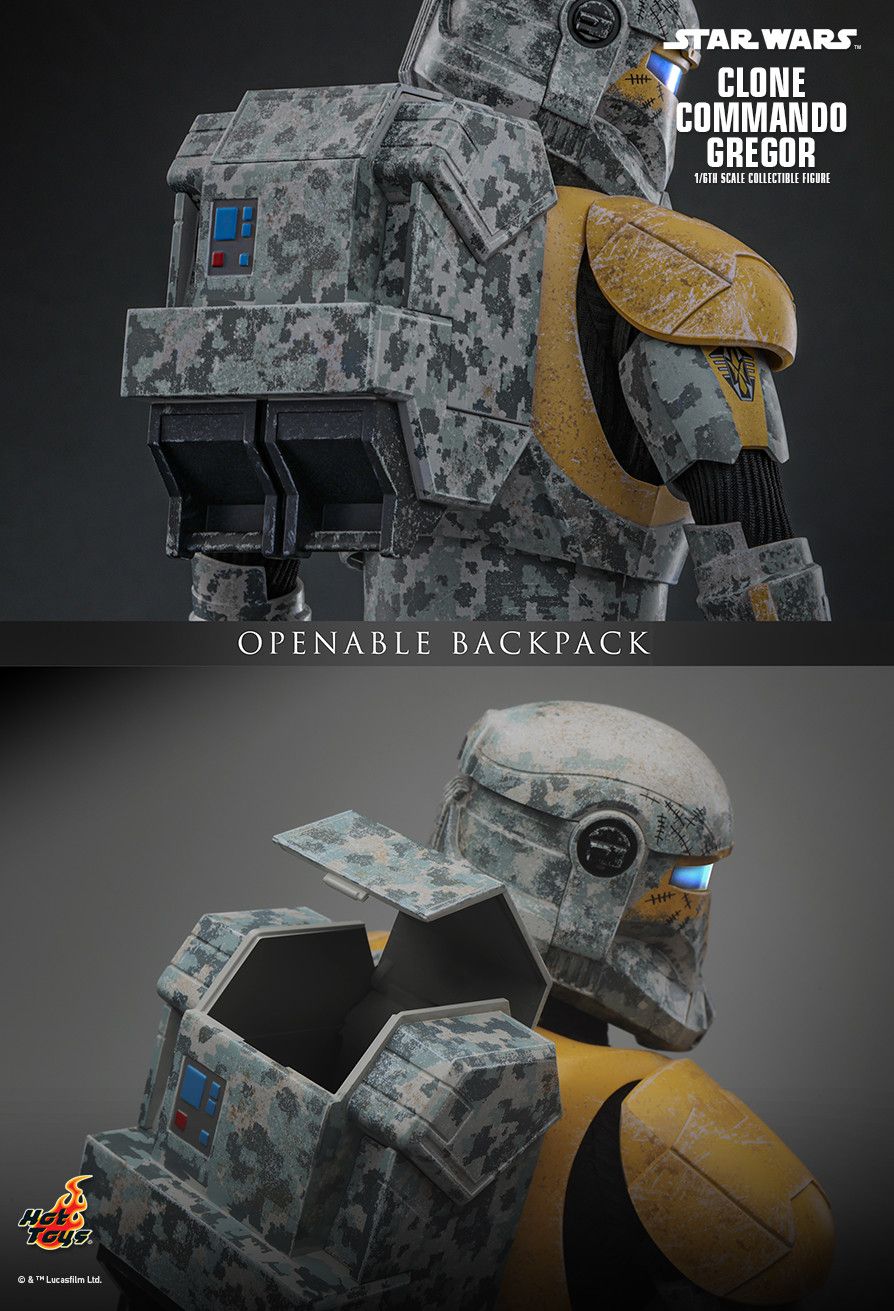 Hot Toys TMS155 - Star Wars : The Clone Wars - Clone Commando Gregor 【Pre-Order】
