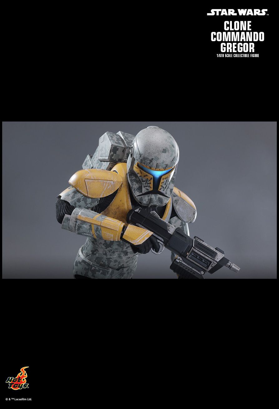 Hot Toys TMS155 - Star Wars : The Clone Wars - Clone Commando Gregor 【Pre-Order】