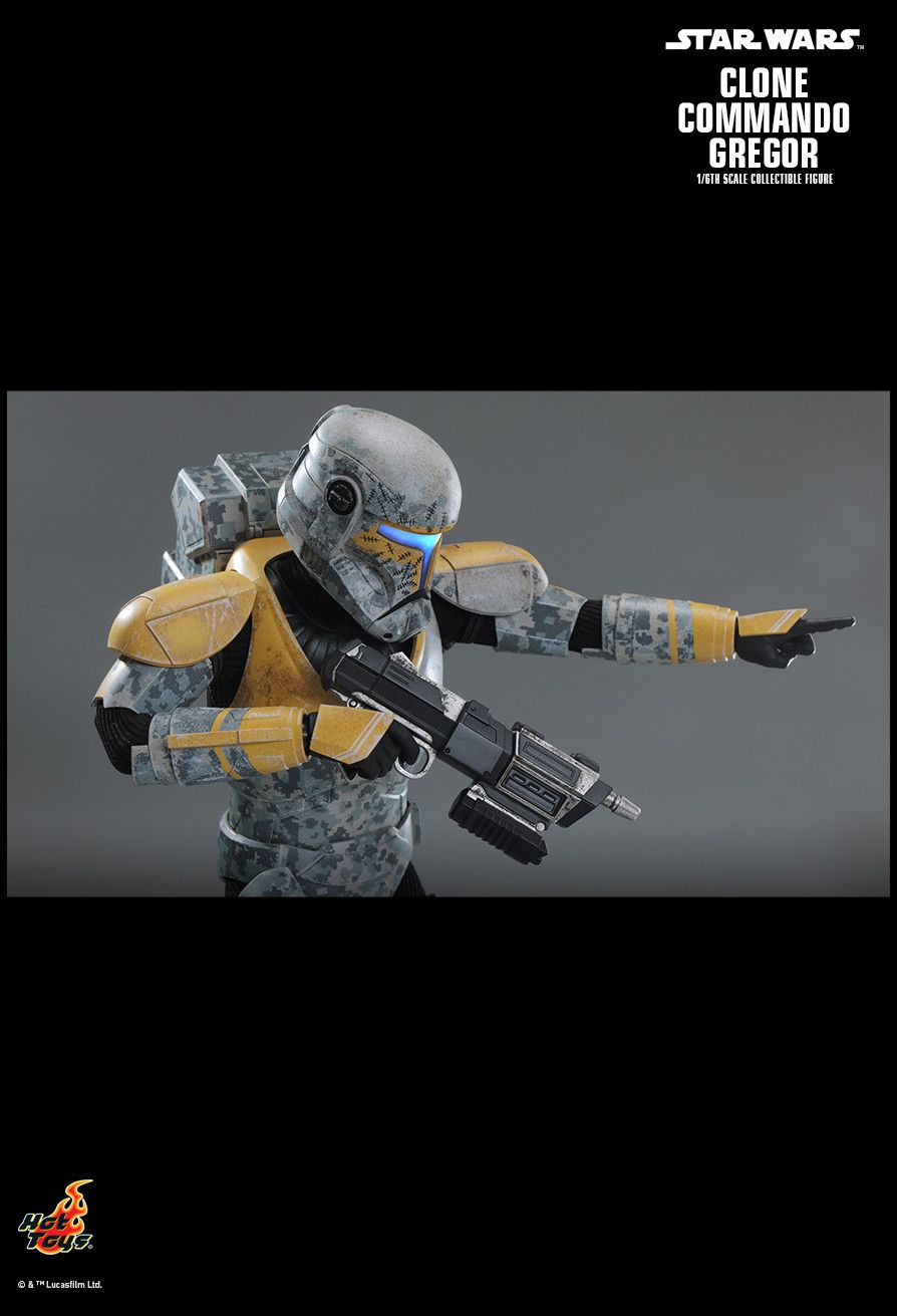 Hot Toys TMS155 - Star Wars : The Clone Wars - Clone Commando Gregor 【Pre-Order】