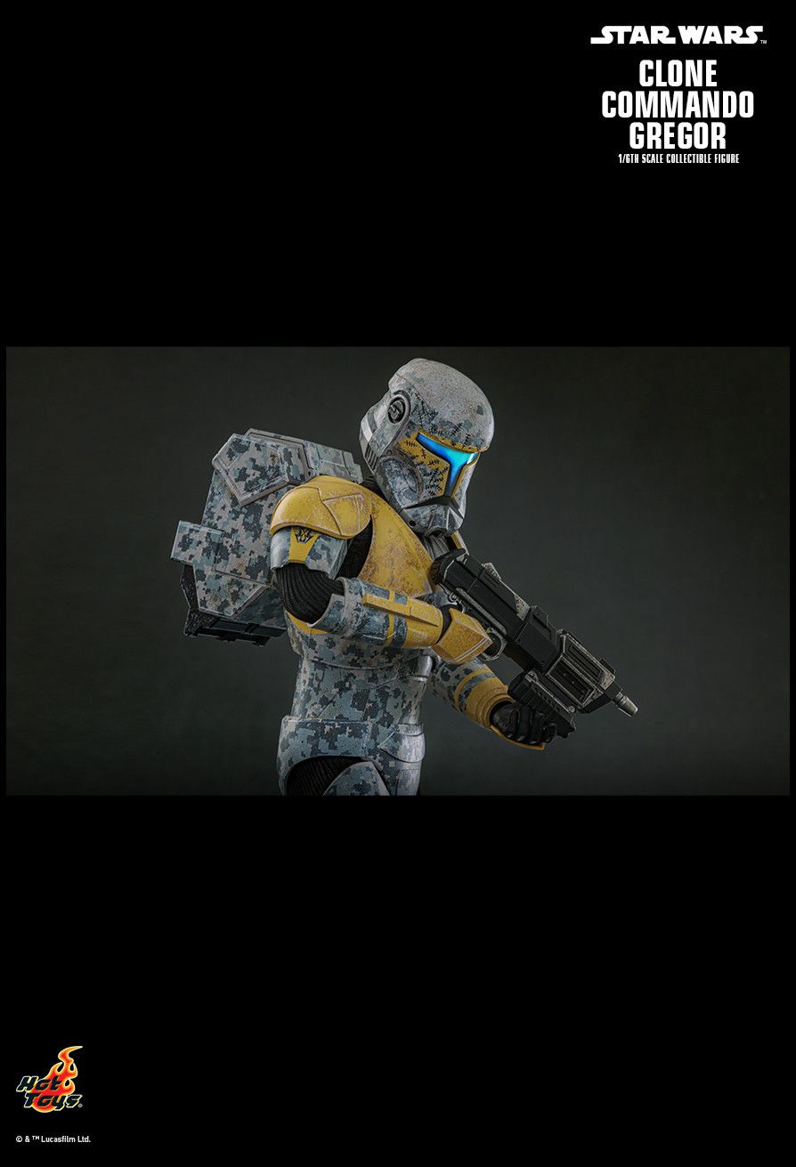 Hot Toys TMS155 - Star Wars : The Clone Wars - Clone Commando Gregor 【Pre-Order】